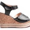 Mujer Timothea | Sandalias Mujer Zapatos Elegantes Cuero Vacuno Comodas Negro