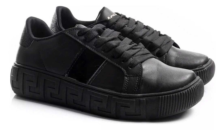 Hombre Agudi | Zapatillas Hombre Botas Botitas Urbanas Sneakers Moda Negro