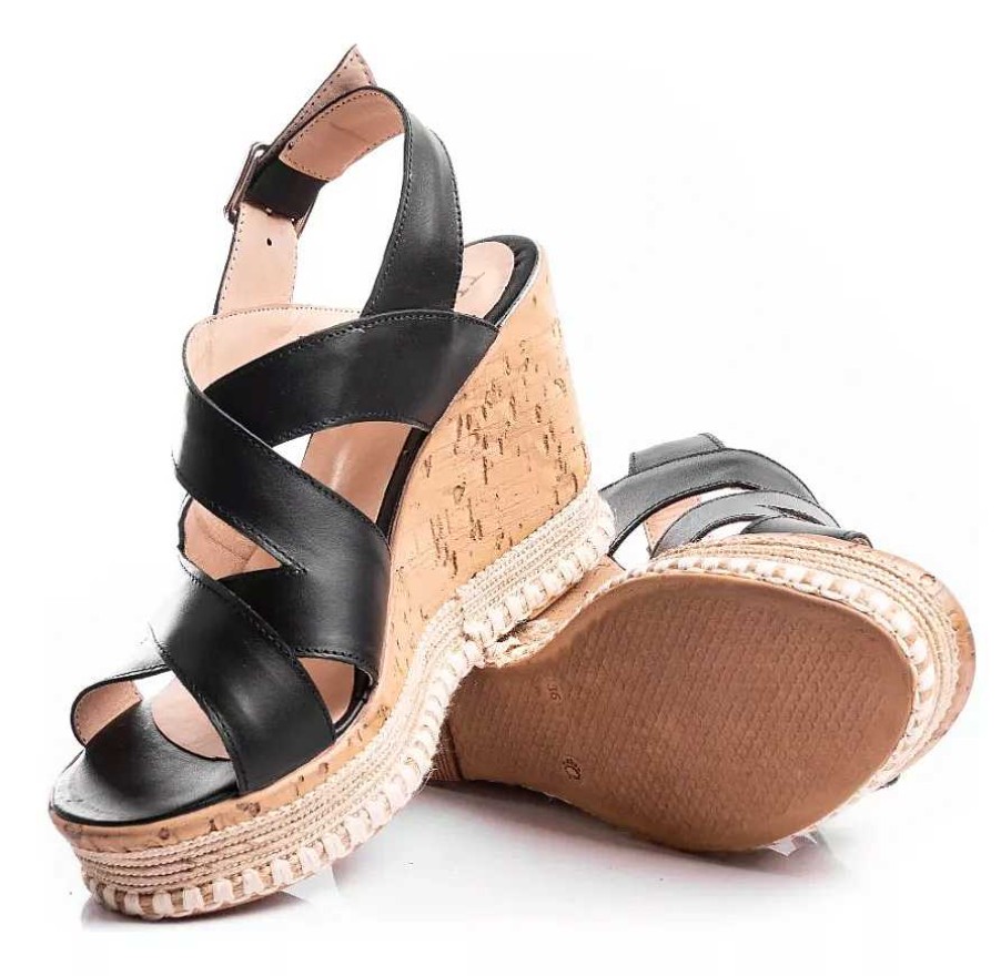 Mujer Timothea | Sandalias Mujer Zapatos Zuecos Plataformas Livianas Comodas Negro