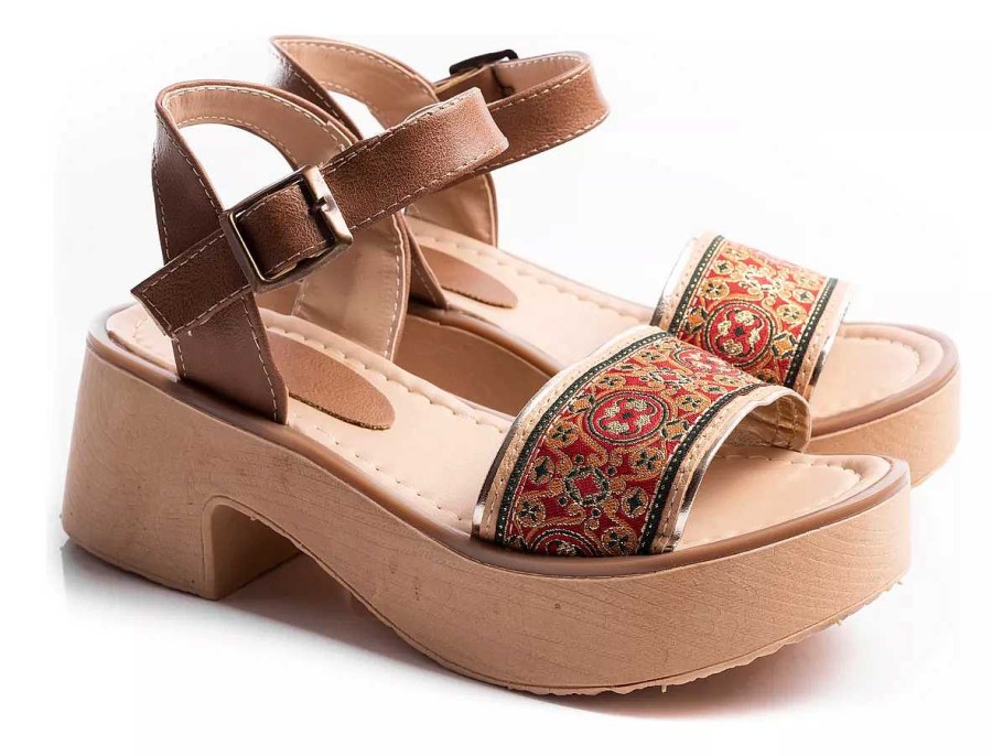 Mujer Lady Comfort | Sandalias Zapatos Mujer Vestir Taco Bajo Comodas Livianas Suela