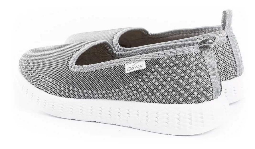 Mujer SOUTH-1 | Zapatillas Panchas Mujer Super Comodas Hiper Livianas Gris