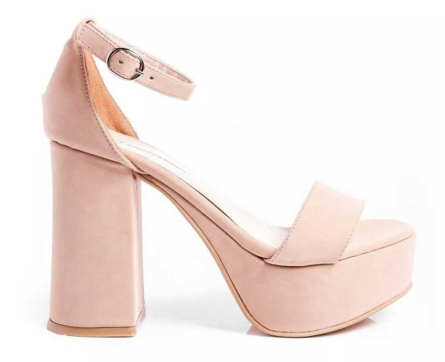 Mujer Lady Comfort | Sandalias Plataformas Mujer Lady Comfort Art.9701 Timothea Beige