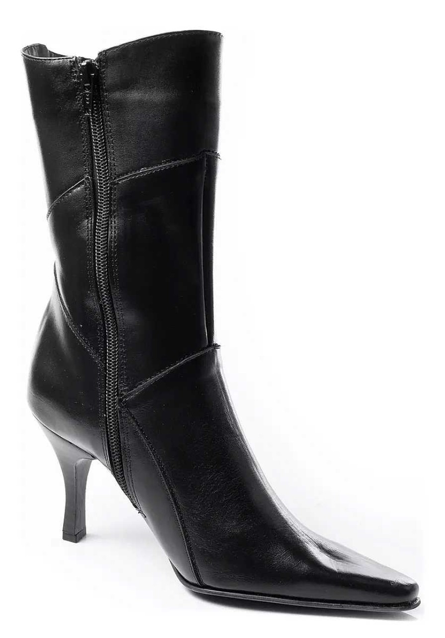 Mujer Timothea | Botas Botinetas Zapatos Mujer Botitas Charol Punta Fina