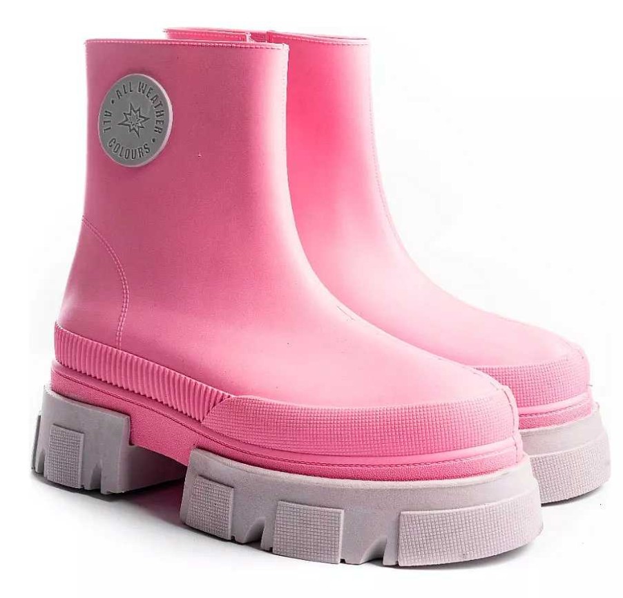 Mujer Timothea | Botas Borcegos Mujer Lluvia Zapatos Elastico Super Comodos