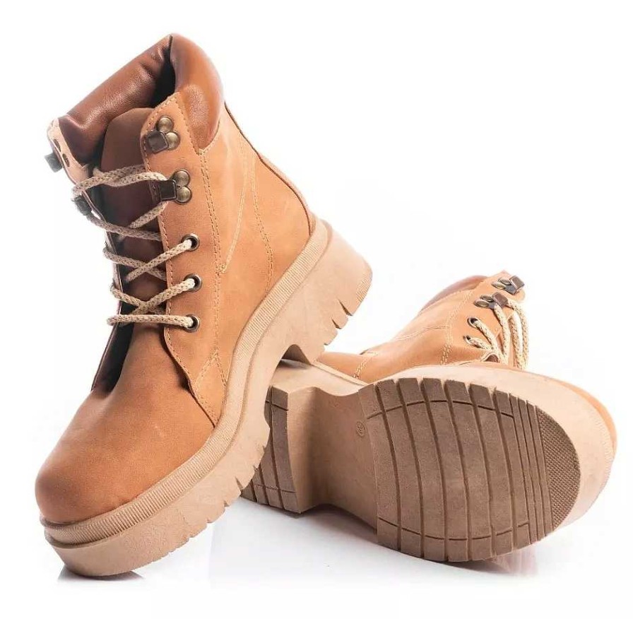 Mujer Kate Kuba | Borcegos Mujer Botas Urbanas Cuero Ecologico Livianos Moda Suela