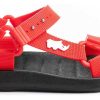 Ninas PIE + PIE | Sandalias Ojotas Zuecos Ninos Ninas Livianas Stork Kids Rojo