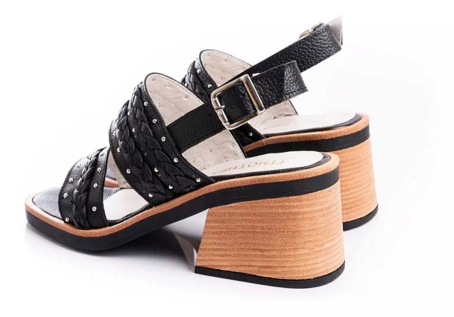 Mujer Sucre | Sandalias Zapatos Mujer Urbanas Ojotas Baja Livianas Comodas Negro