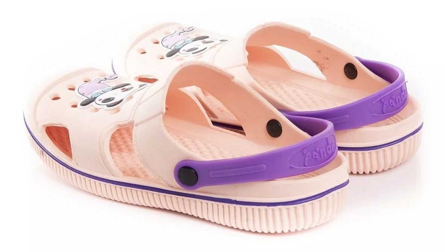 Ninas PIE + PIE | Sandalias Ojotas Zuecos Ninos Ninas Zapatillas Livianas Rosa