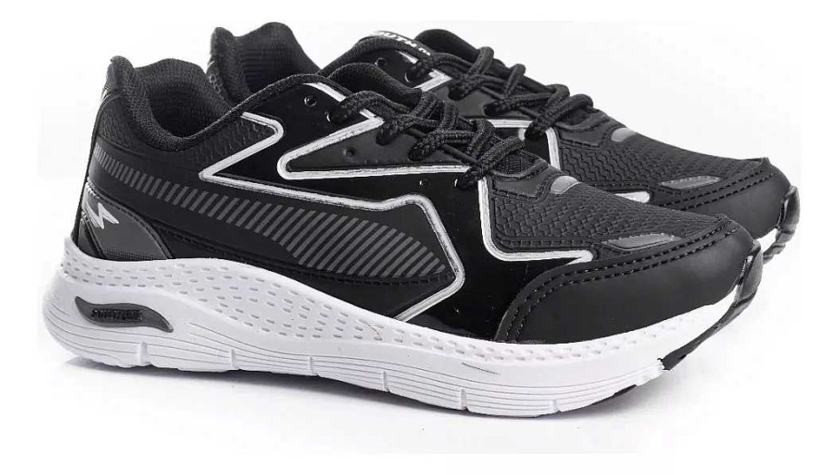 Ninos SOUTH-1 | Zapatillas Unisex Urbanas Deportivas Importadas Livianas Negro