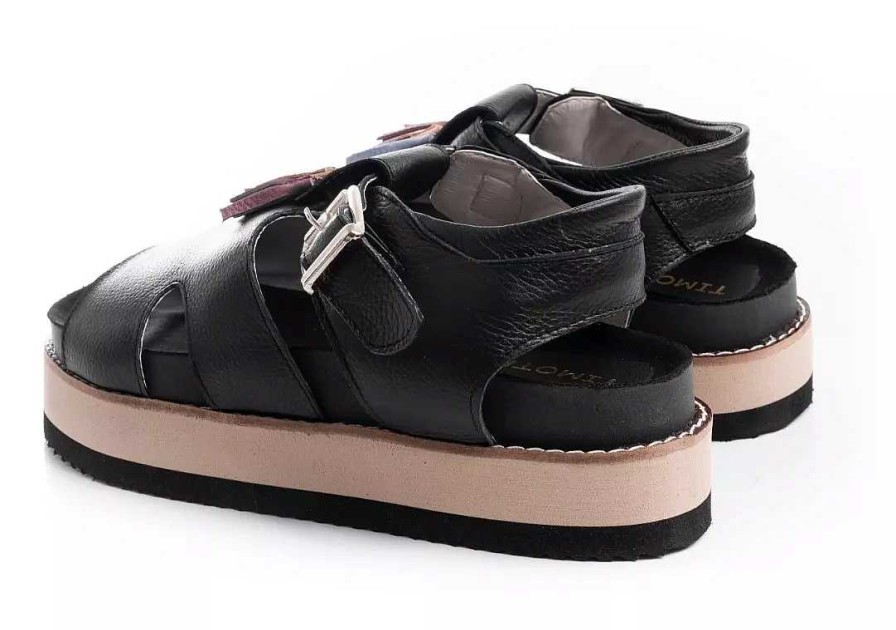 Mujer Sucre | Sandalias Zapatos Mujer Cuero Vacuno Elegantes Fiesta Bajas Negro