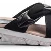 Mujer Lady Comfort | Sandalias Zapatos Mujer Bajas Moda Livianas Super Comodas Negro