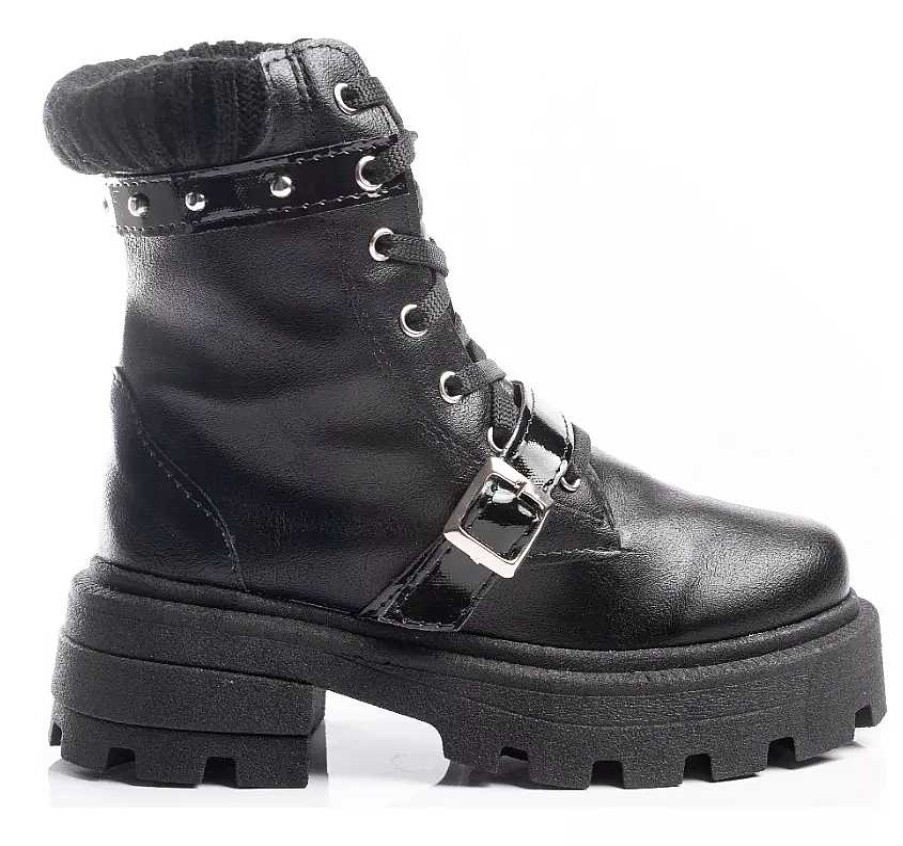 Ninas Timothea | Botas Botitas Borcegos Nena Unisex Talle 27 A 34 Timothea Negro