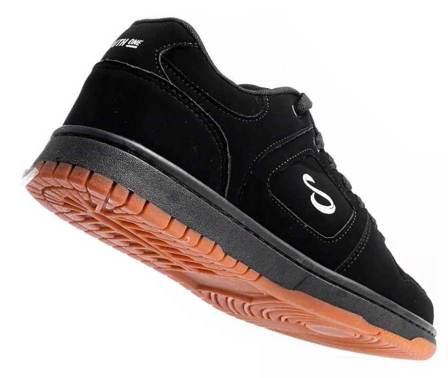 Hombre SOUTH-1 | Zapatillas Hombre Urbanas Skate Base Cocida Reforzadas Cuero Negro