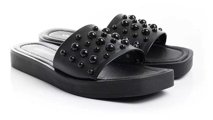 Mujer Timothea | Sandalias Zapatos Suecos Mujer Zapatillas Comodas Livianas Negro