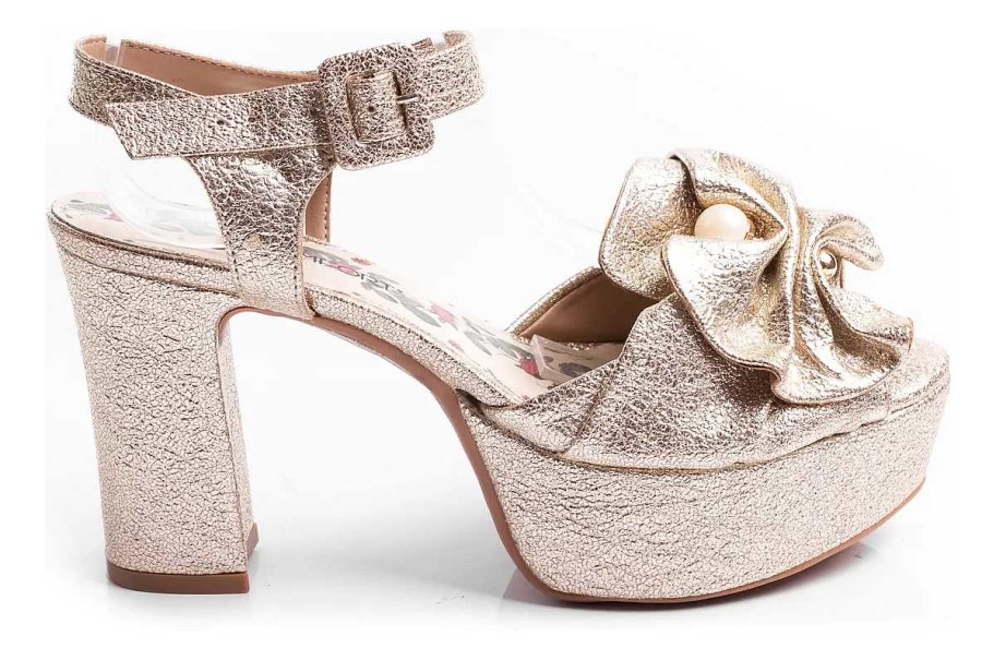 Mujer Lady Comfort | Sandalias Zapatos Plataformas Mujer Fiesta Noche Color Plata