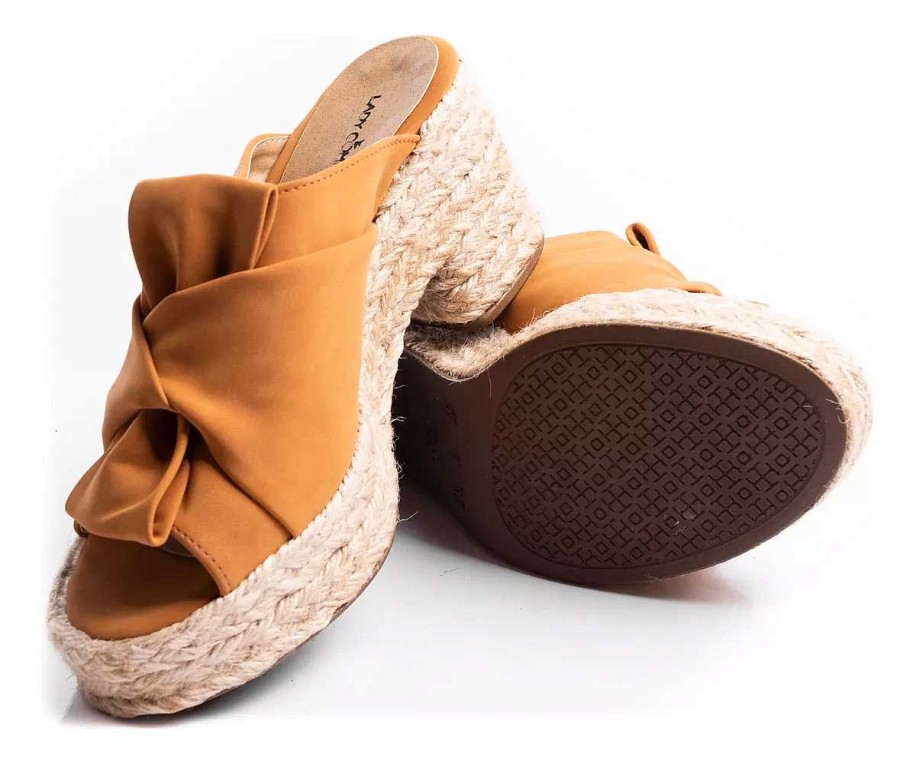 Mujer Lady Comfort | Sandalias Mujer Zapatos Plataformas Livianas Ultra Comodas Camel