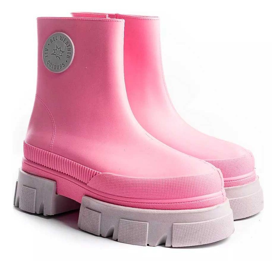 Mujer Timothea | Botas Borcegos Mujer Lluvia Zapatos Elastico Super Comodos