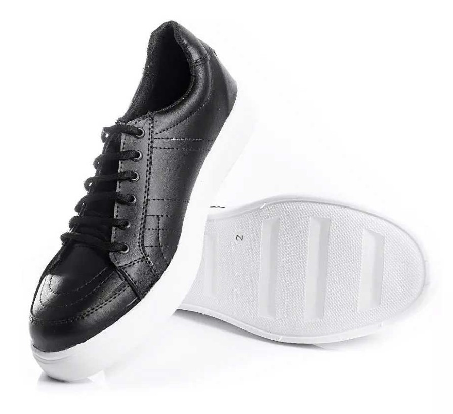 Hombre AGUDI | Zapatillas Hombre Urbanas Moda Cuero Veggie Livianas Comodas Negro