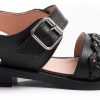 Mujer Timothea | Sandalias Ojotas Mujer Urbanas Cuero Super Comodas Livianas Negro