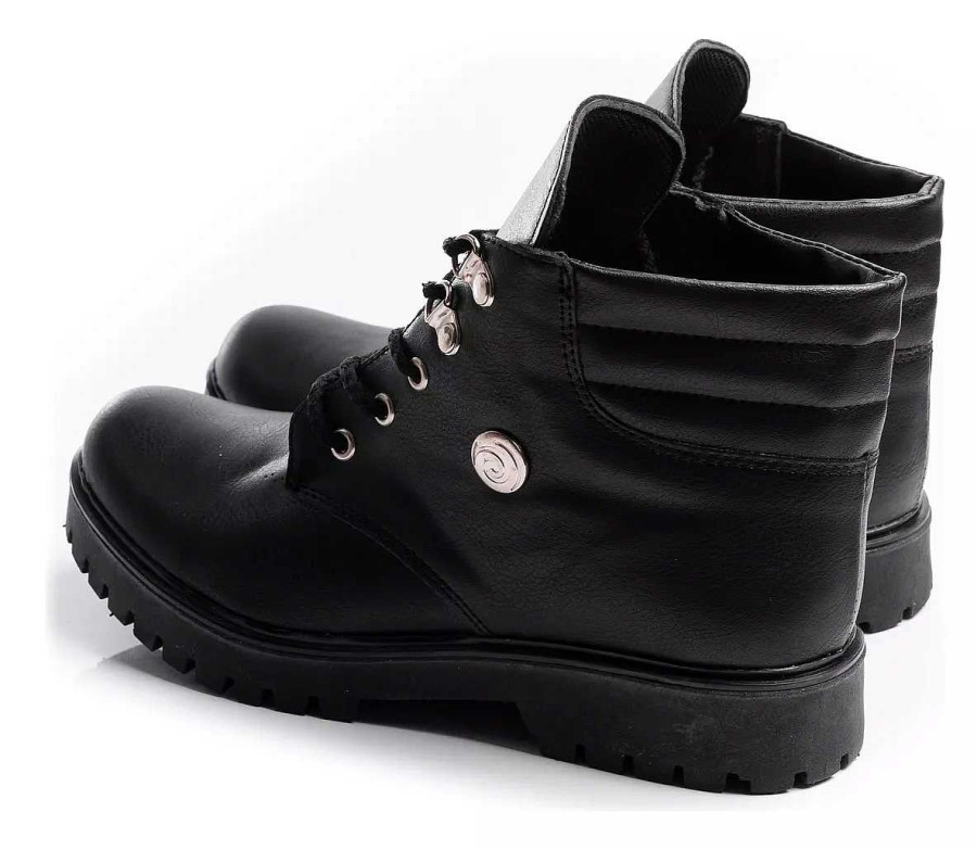 Mujer Lady Comfort | Borcegos Botas Zapatos Mujer Livianos Alpino Negro Comodos