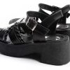 Mujer Timothea | Zapatos Mujer Chatitas Slipper Zuecos Sandalias Livianos Negro