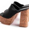 Mujer Lady Comfort | Sandalias Mujer Zuecos Plataformas Urbanos Livianos Comodos Negro