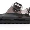 Mujer Timothea | Sandalias Mujer Elegantes Comodas Bajas Livianas Con Tira Negro Cristal