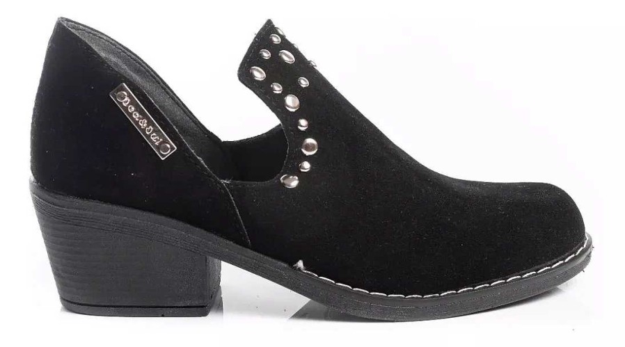 Mujer Sucre | Botas Botitas Texanas Zapatos Mujer Botinetas Cuero Negro