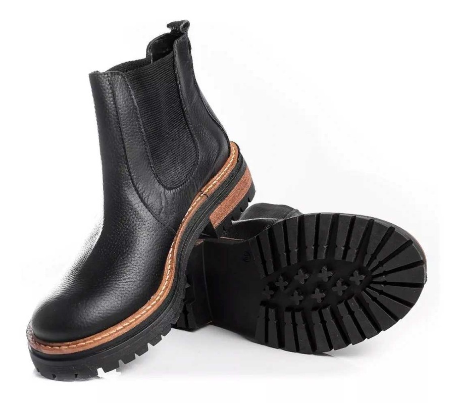 Mujer Sucre | Zapatos Mujer Plataformas Botinetas Botas Livianas Negro