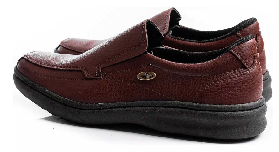 Hombre Wolf | Zapatos Mocasines Hombre Vestir Urbano Nautico Cuero Pu Chocolate