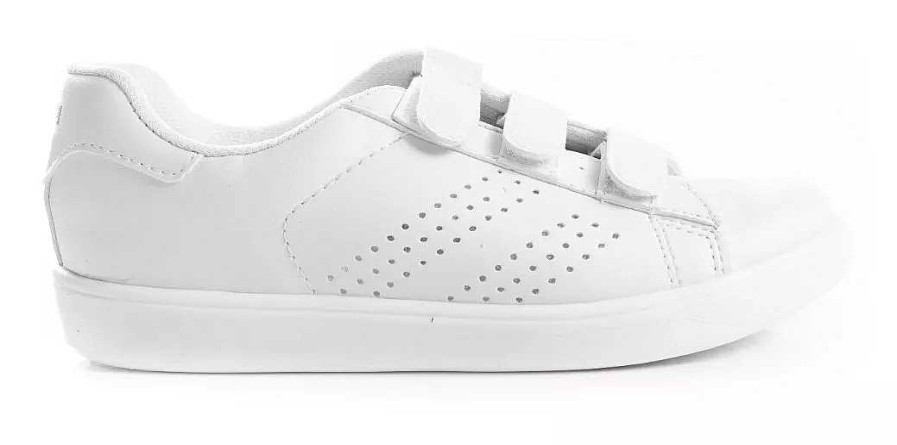 Ninas South 1 | Zapatillas Zapatos Escoalr Colegial Escolar Unisex Blancas Blanco