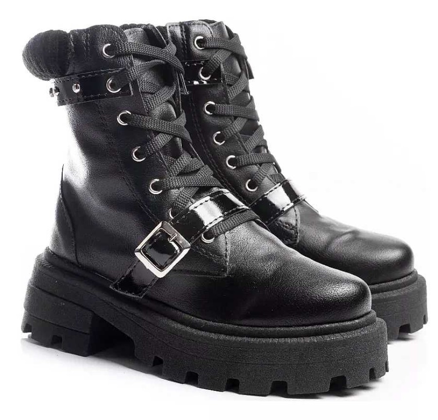 Ninas Timothea | Botas Botitas Borcegos Nena Unisex Talle 27 A 34 Timothea Negro