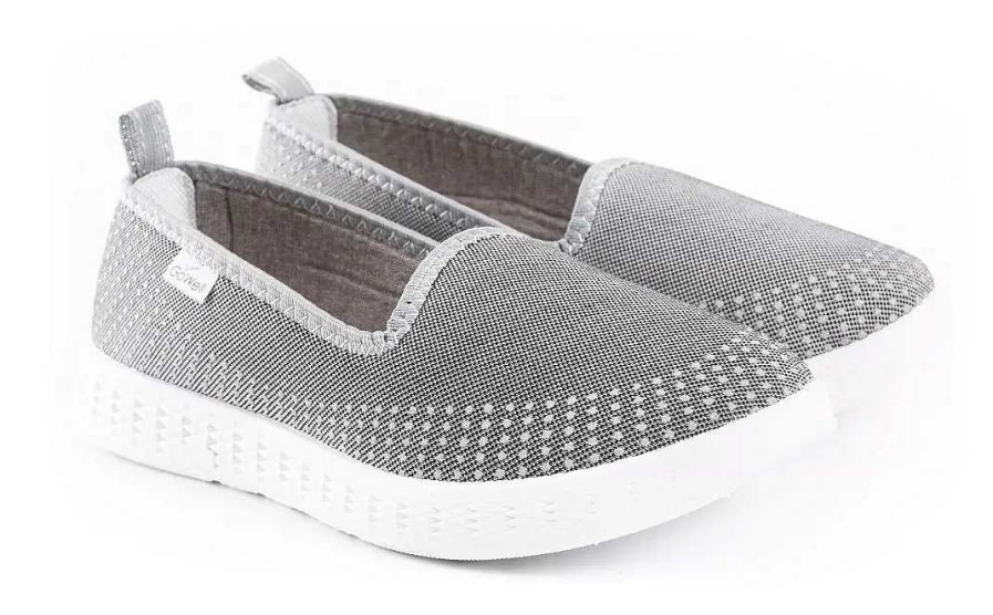 Mujer SOUTH-1 | Zapatillas Panchas Mujer Super Comodas Hiper Livianas Gris