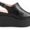 Mujer Timothea | Sandalias Zapatos Mujer Zueco Plataformas Base Goma Livianas Negro