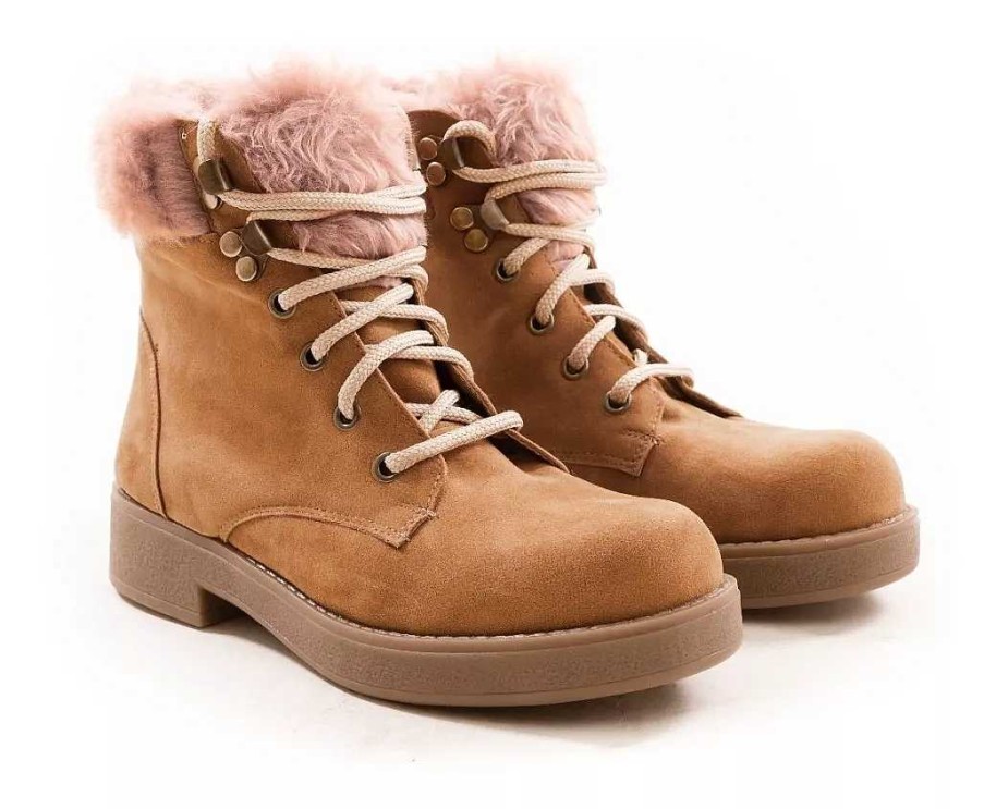 Mujer Lady Comfort | Botas Mujer Zapatos Borcegos Botitas Botinetas Alpino Negro Camel