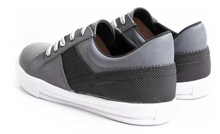 Ninos Wolf | Zapatillas Urbanas Ninos Reforzadas Deportivas Livianas Moda Gris