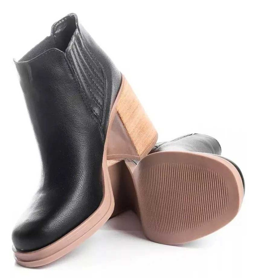 Mujer Kate Kuba | Botas Zapatos Mujer Plataformas Borcegos Botinetas Livianos Negro