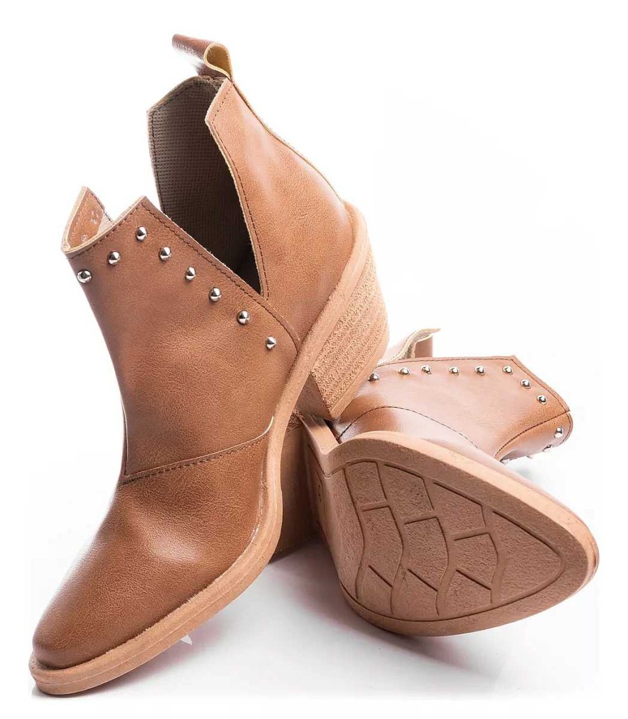 Mujer Lady Comfort | Botas Botinetas Mujer Zapatos Picadas Zueco Caladas Cuero Pu