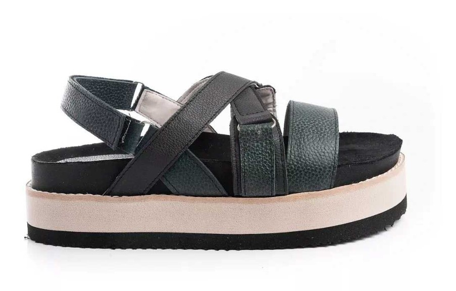 Mujer Sucre | Sandalias Mujer Zapatos Plataformas Zuecos Cuero Livianas Negro