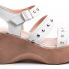 Mujer Sucre | Sandalias Zapatos Mujer Elegantes Noche Cuero Comodas Blanco