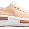 Mujer Timothea | Zapatillas Plataforma Mujer Lona Star Dama Livianas Moda Beige