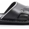 Hombre Wolf | Sandalias Ojotas Hombre Urbanas Livianas Comfortables Negro