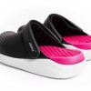 Ninos Kusei | Zuecos Ojotas Sandalias Ninos/As Unisex Marca Kusei Negro Fucsia